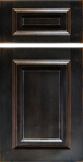 Classic-Square Cherry Antique-Black
