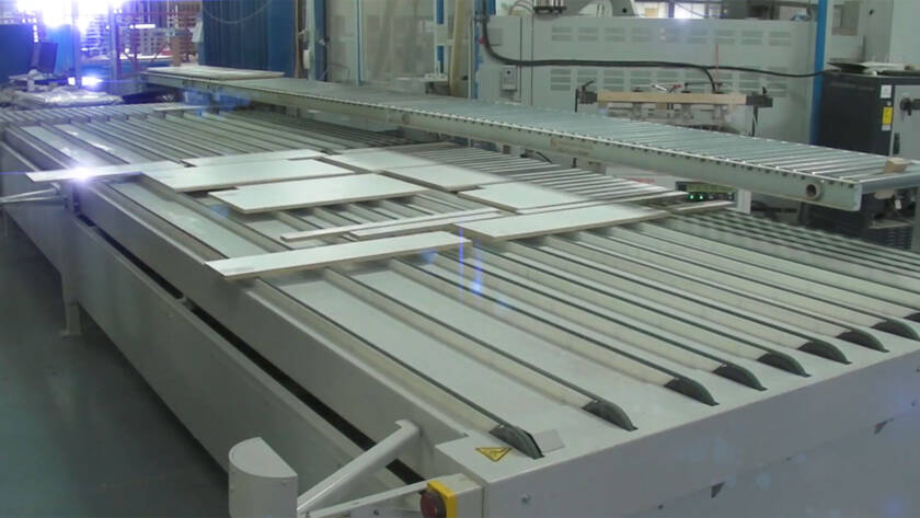 Automated RFID parts tracking at Muskoka Cabinet Company featured in cabinet manufacturing news in Ontario.